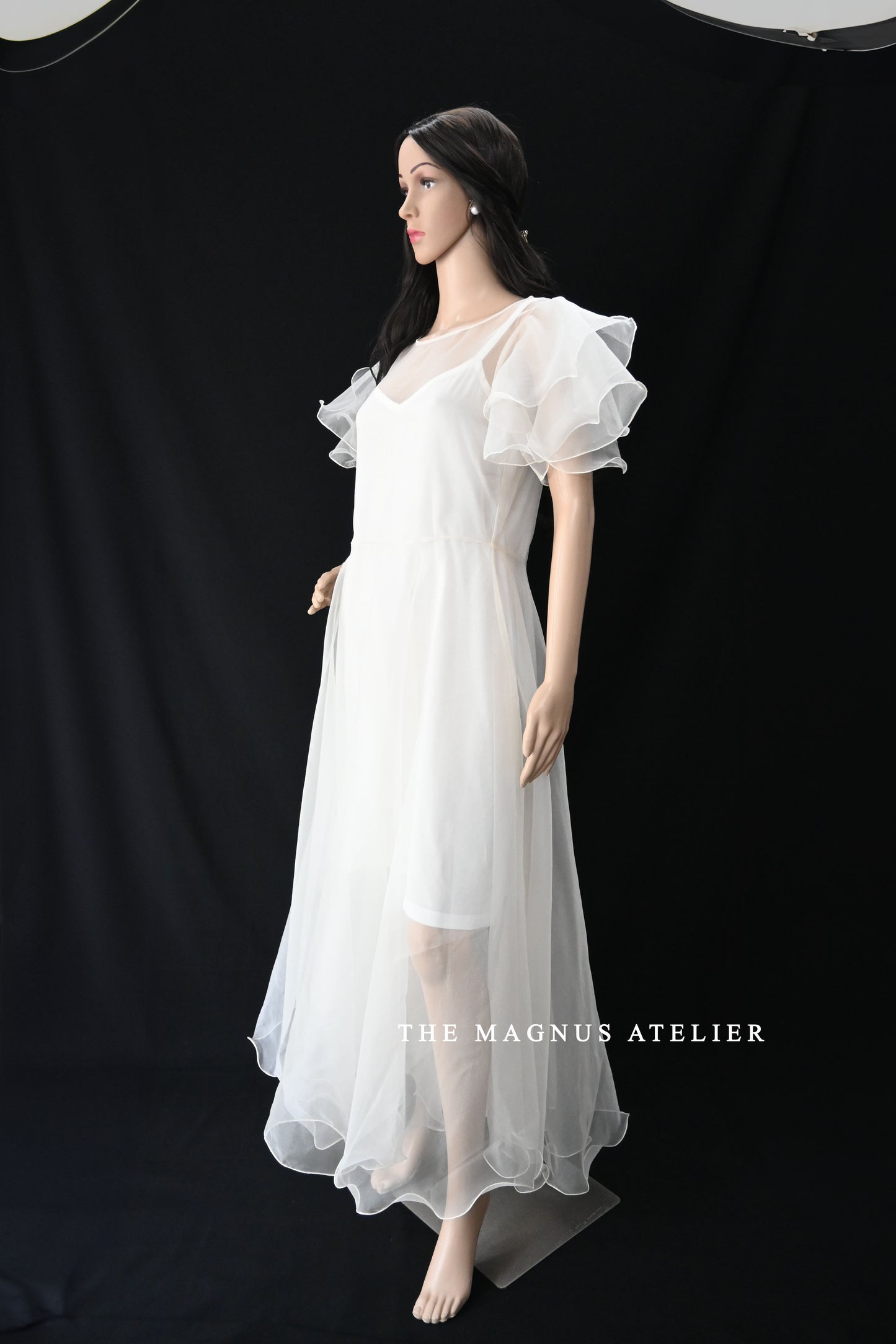 dress for a beach wedding summer white organza dress