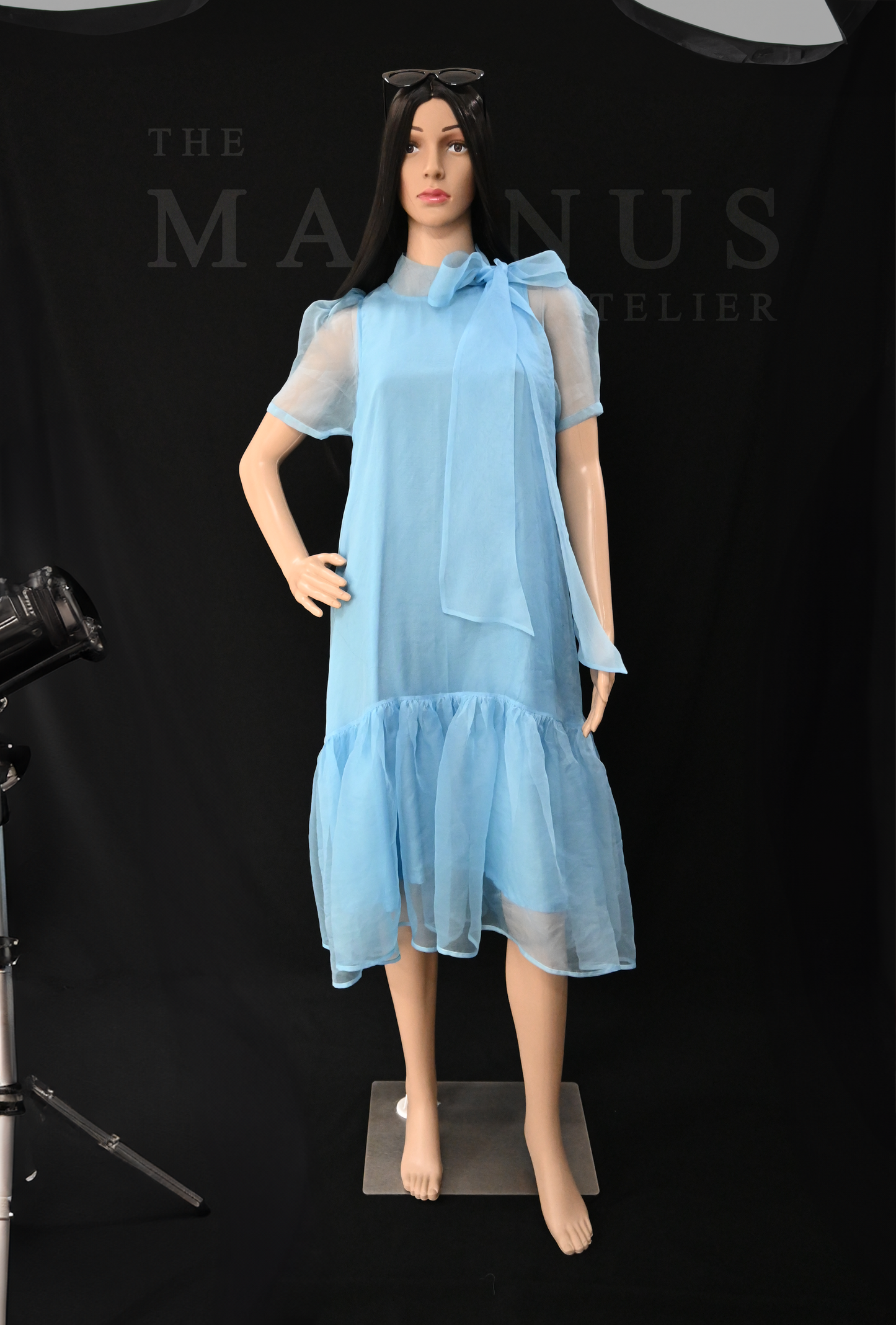 Designer organza dress for wedding 